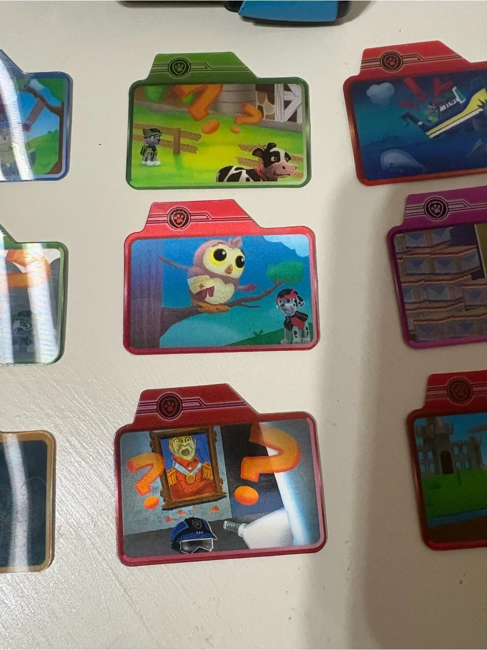 Paw patrol Pup pad mission paw cards